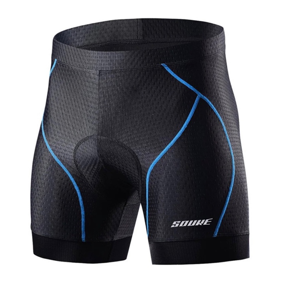 NEW Men's 4D Padded Cycling Shorts Moisture Wicking, Quick Dry, Breathable, XXL